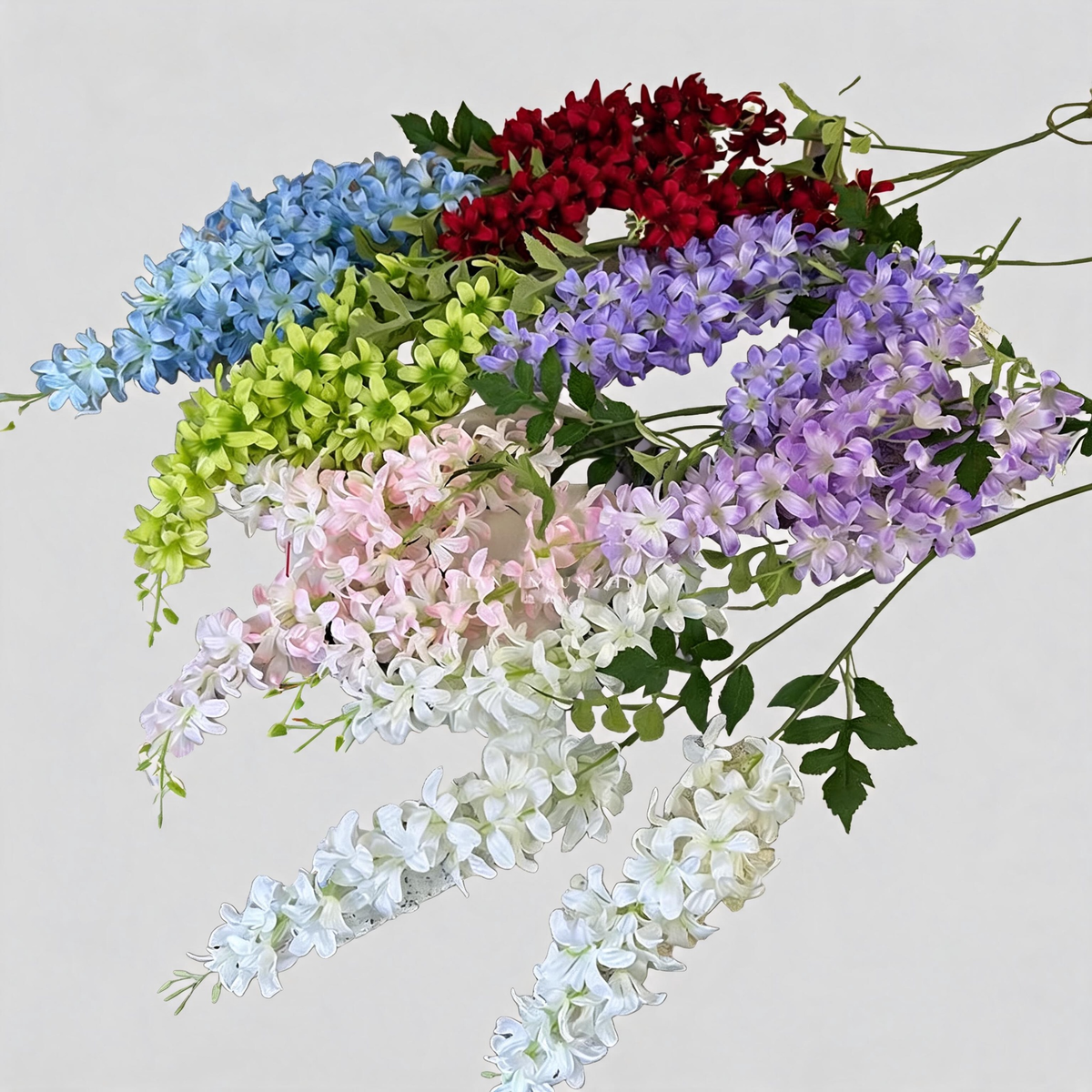 FSARCAN FA-085-01 three-branch artificial wisteria, listed at 96 cm