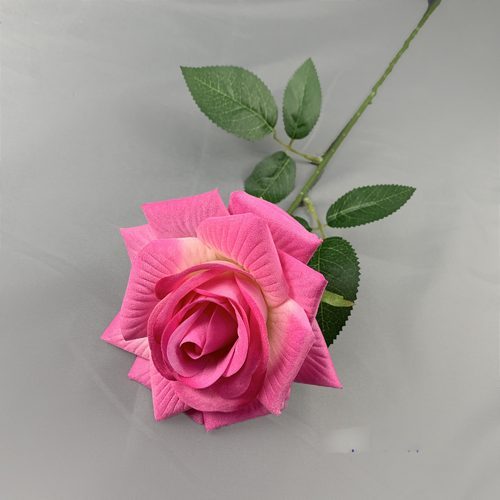 FSARCAN Pointed-Petal Rose — Deep Pink