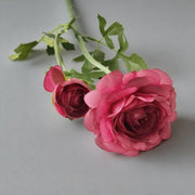 FSARCAN 2-Bloom Ranunculus — Rose Red