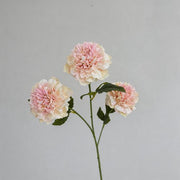 FSARCAN 3-Bloom Pomegranate-Style Peony — Light Pink