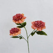 FSARCAN 3-Bloom Pomegranate-Style Peony — Autumn Chrysanthemum