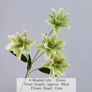 FSARCAN 4-Bloom Double Lily — Green