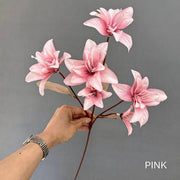 FSARCAN 6-Bloom Double Lily — Pink