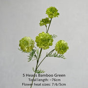 FSARCAN 5-Bloom Scabiosa — Green