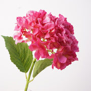 Rojo melocotón — Hortensia artificial Bebe — 47 cm