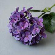 Violeta intenso — Vara de hortensia artificial — 61 cm