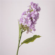 Purple — Panicle-Style Artificial Hydrangea — 70 cm
