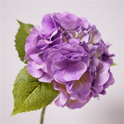 Violeta claro — Hortensia artificial en tonos otoñales — 50 cm