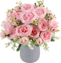 Artificial Flower 5 Heads Silk Peony Bouquet Artificial Peony Home Decor