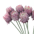 Real-Touch Flocked Artichoke Protea | Artificial King Protea Cynaroides