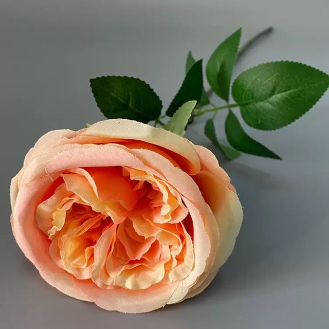 Real Touch Carnation Artificial Flower Single Stem Silk Home Office Decor