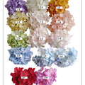 54 Triangle Petals Good Quality Big Size Silk Hydrangea Flower Heads