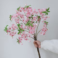 Climbing Clematis Artificial Flower Vine Silk Purple Wedding Arch Decor