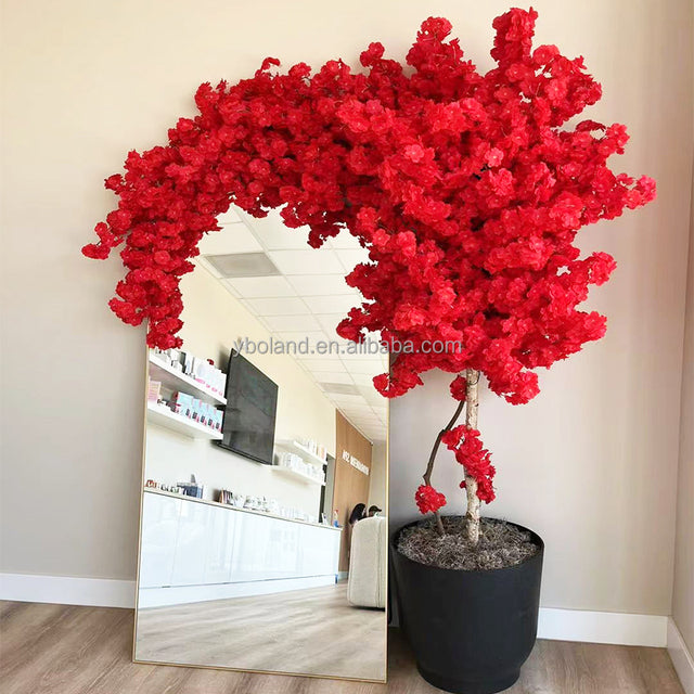 Southern Magnolia Artificial Flower Branch Cream Silk Wedding Decor
