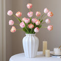 Wholesale 3 Heads Artificial Tulip Flowers 65cm Faux Tulip Stems