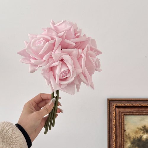 FSARCAN 5-Bloom Rose Bouquet — Light Pink