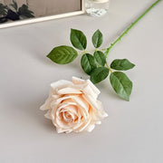 FSARCAN Large-Bloom Real-Touch Rose — Light Champagne