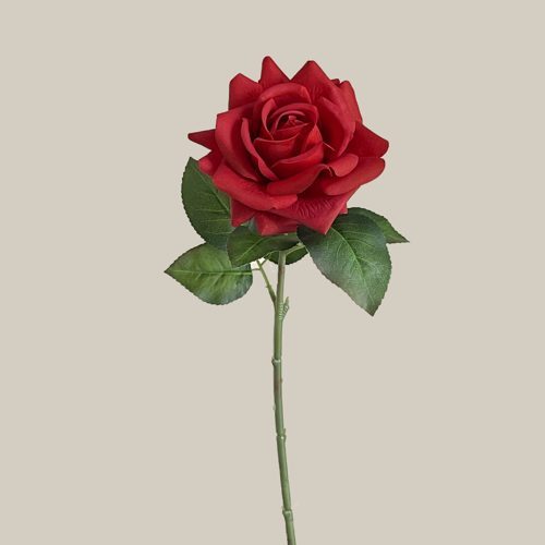 FSARCAN Real-Touch Rose — Bright Red