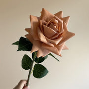 FSARCAN Vintage Autumn Rose — Orange Coffee