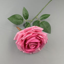 FSARCAN Curled-Petal Rose — Two-Tone Pink