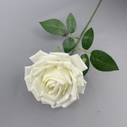 FSARCAN Curled-Petal Rose — White