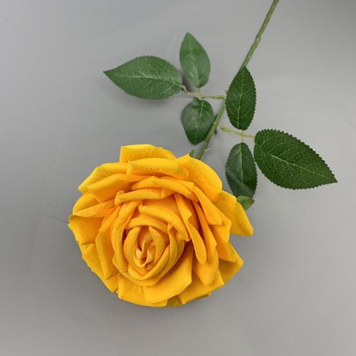 FSARCAN Curled-Petal Rose — Yellow