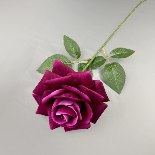 FSARCAN Pointed-Petal Rose — Deep Purple