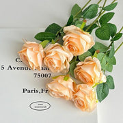 FSARCAN Single-Bloom Rose — Light Champagne