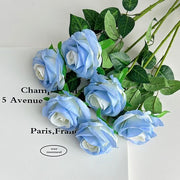 FSARCAN Single-Bloom Rose — Gradient Blue