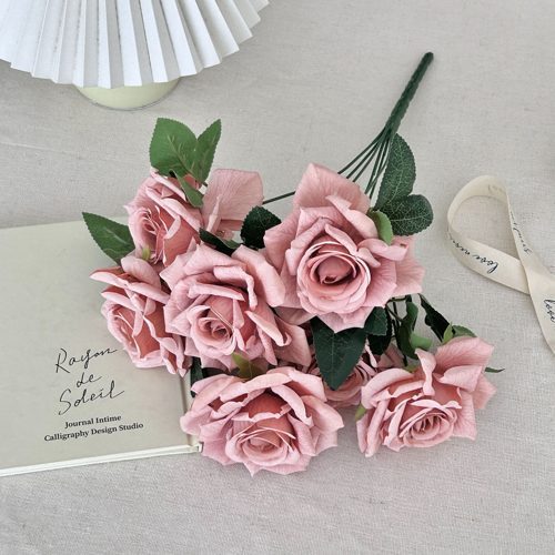 FSARCAN 7-Bloom Vintage Rose — Light Coffee