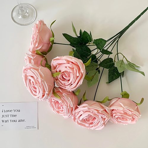 FSARCAN 7-Bloom Empress Rose — Light Pink