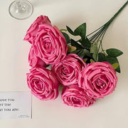 FSARCAN 7-Bloom Empress Rose — Rose Red
