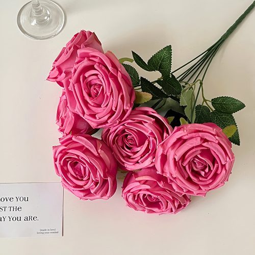 FSARCAN 7-Bloom Empress Rose — Rose Red
