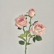 FSARCAN 3-Bloom Antique-Edge Rose — Pink