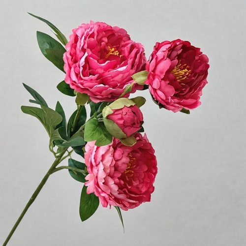 FSARCAN 4-Bloom Peony — Rose Red