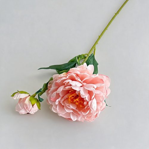 FSARCAN Antique-Edge Peony — Light Pink