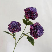 FSARCAN 3-Bloom Pomegranate-Style Peony — Blue Purple