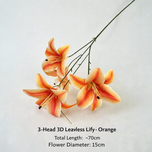 FSARCAN 3-Bloom Lily — Orange
