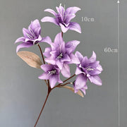 FSARCAN 6-Bloom Double Lily — Purple
