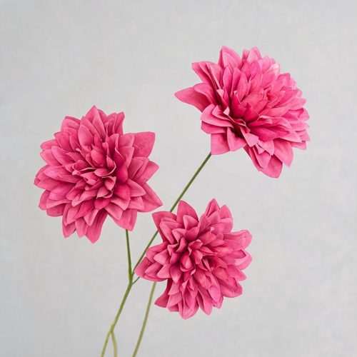 FSARCAN 3-Bloom Dahlia — Rose Red