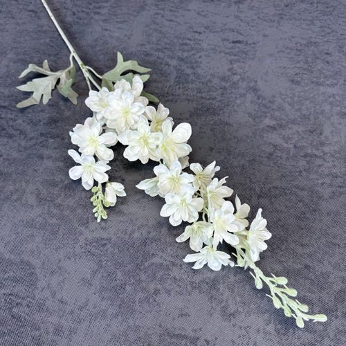 FSARCAN 2-Branch Delphinium — White