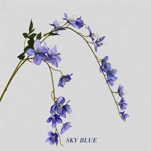 FSARCAN 2-Branch Cascading Jasmine — Sky Blue