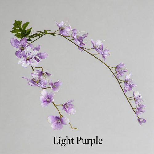 FSARCAN 2-Branch Cascading Jasmine — Light Purple