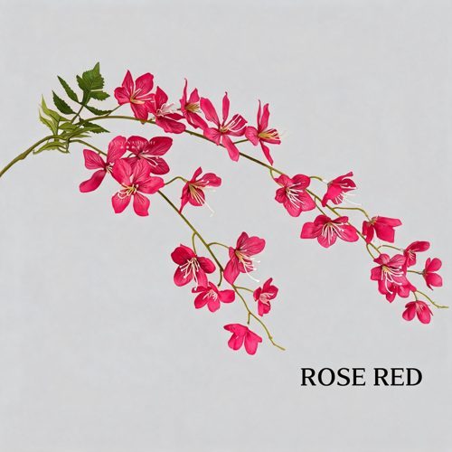 FSARCAN 2-Branch Cascading Jasmine — Rose Red
