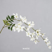 FSARCAN 2-Branch Cascading Jasmine — White