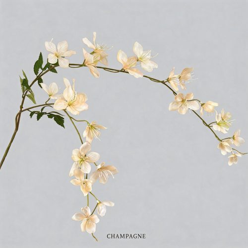 FSARCAN 2-Branch Cascading Jasmine — Champagne