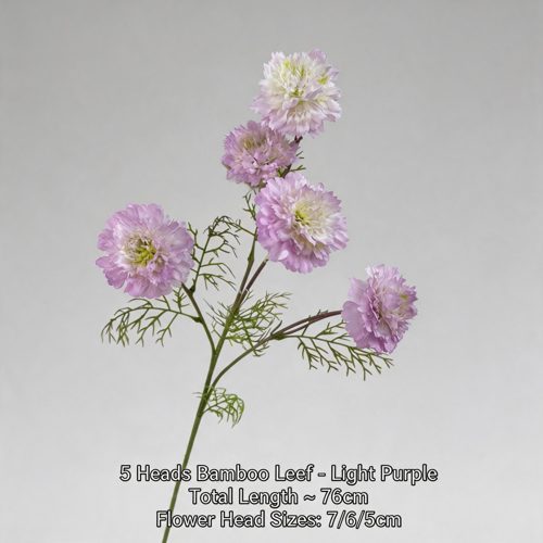 FSARCAN 5-Bloom Scabiosa — Light Purple