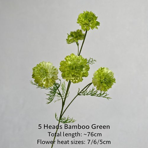 FSARCAN 5-Bloom Scabiosa — Green