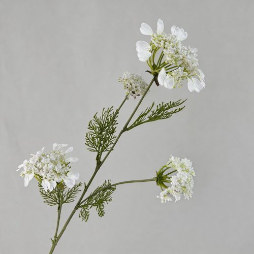 FSARCAN 4-Bloom Lace Flower — White