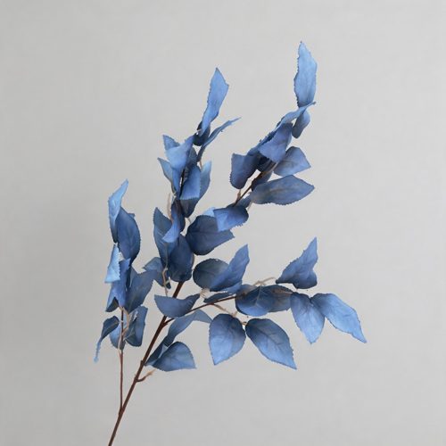 FSARCAN Rose Leaf Branch — Deep Blue